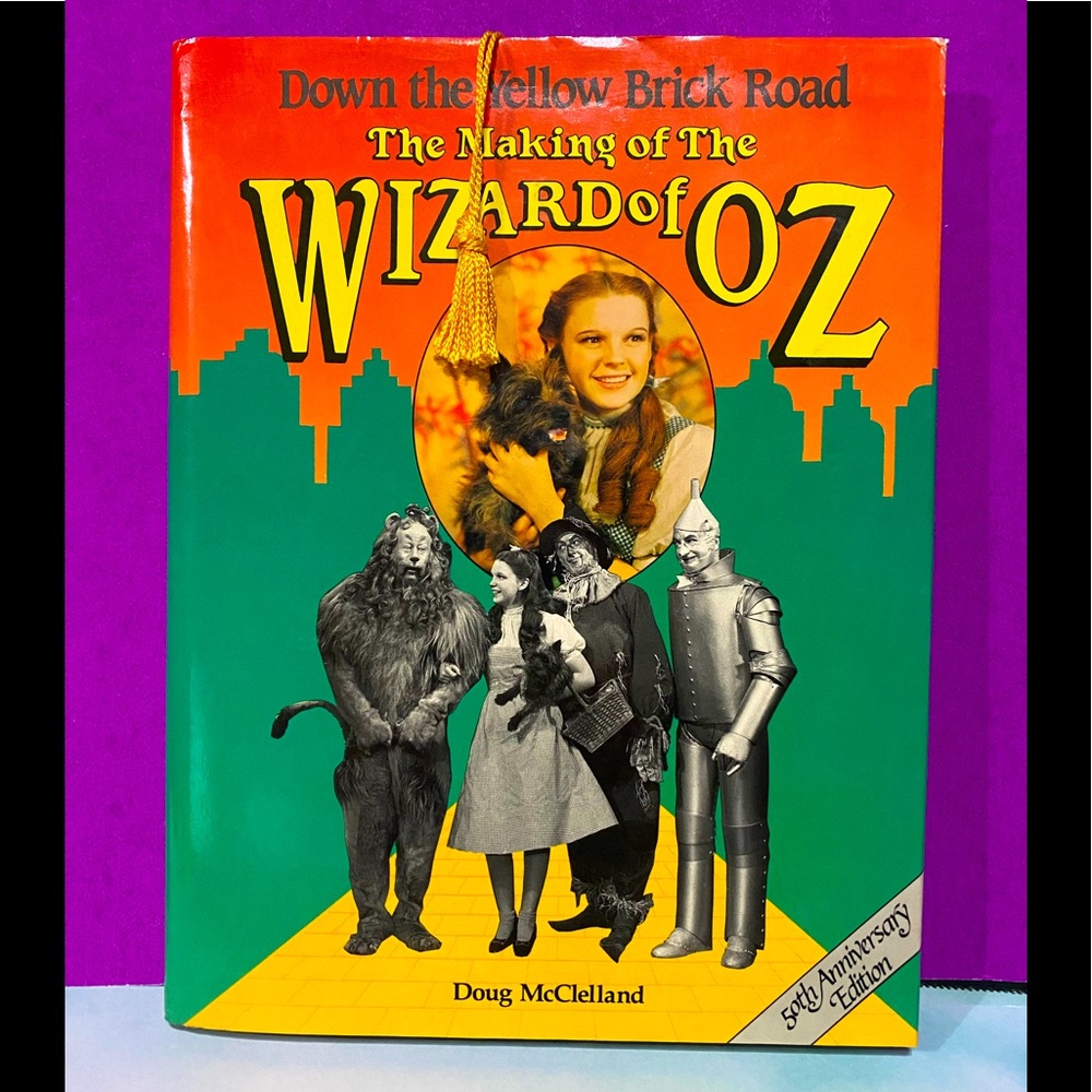 THE WIZARD OF OZ NWT VINTAGE 1989 HARDCOVER BOOK THE MAKING OF THE WIZARD OF OZ